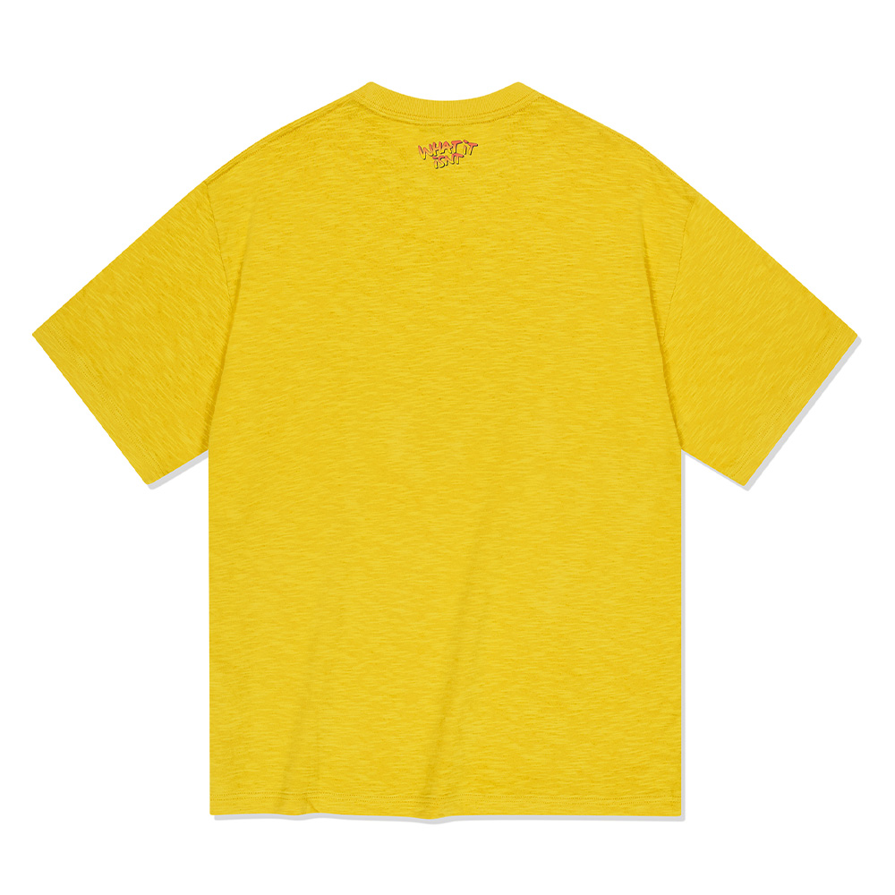WT 와이키키 반팔 티셔츠 옐로우